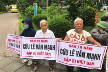 Hàng chục nước phương Tây đề nghị VN dừng thi hành án tử hình ông Lê Văn Mạnh