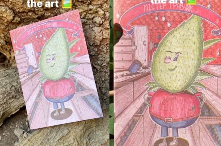 Ukraine lần đầu xuất bản truyện tranh ủng hộ cần sa