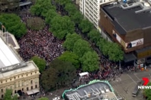 Úc: Vạn người biểu tình ở Melbourne ủng hộ Palestine