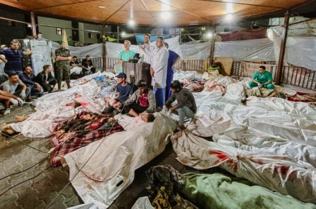 Nổ bệnh viện Gaza, hàng trăm người chết, biểu tình bùng nổ trước khi TT Biden đến Israel