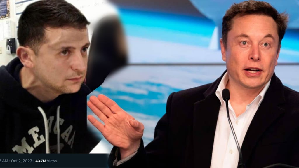 Musk Zelensky