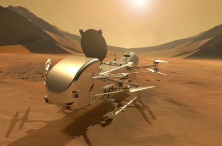 NASA tiến hành thử nghiệm loại drone vũ trụ trang bị 8 cánh quạt