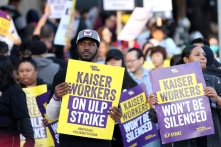 75.000 nhân viên y tế ở 5 tiểu bang của Mỹ đình công