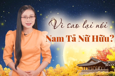Nguồn gốc của cách nói “nam tả nữ hữu”