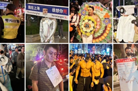 Giới trẻ Trung Quốc hóa trang Halloween để trút ‘bầu tâm sự’