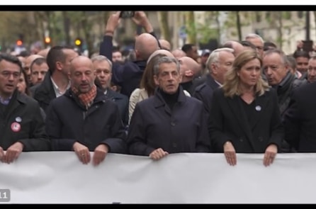 Cuộc tuần hành chống chủ nghĩa bài Do Thái ở Paris thu hút hơn 100.000 người