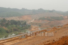 Hòa Bình: Dự án hồ chứa nước Cánh Tạng đội vốn hơn 1.000 tỷ đồng
