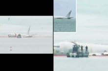 Máy bay quân sự Mỹ lao xuống vịnh Hawaii, 9 người bình an vô sự