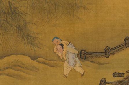 Chuyện Giang Cách cõng mẹ chạy loạn