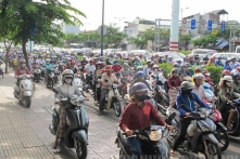 CSGT TP.HCM nói năm 2023, TP chỉ có một vụ ùn ứ