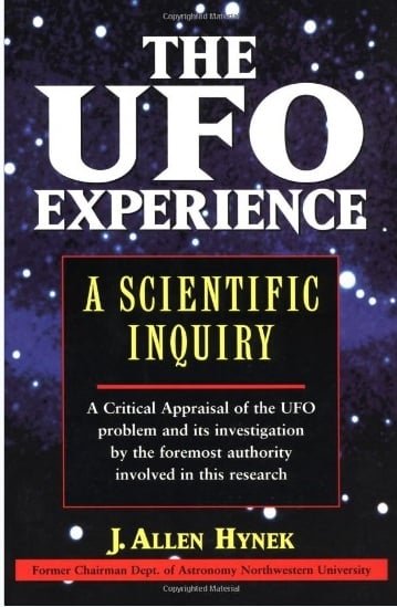 Tác phẩm của Hynek thể hiện suy nghĩ của các nhà thiên văn về UFO.