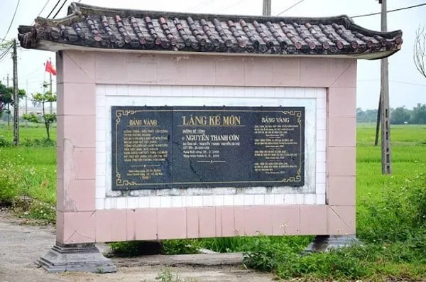 Làng Kế Môn. (Ảnh theo langkemonsaigon.com)