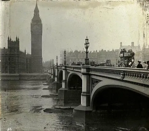 London năm 1913 (Ảnh tư liệu)