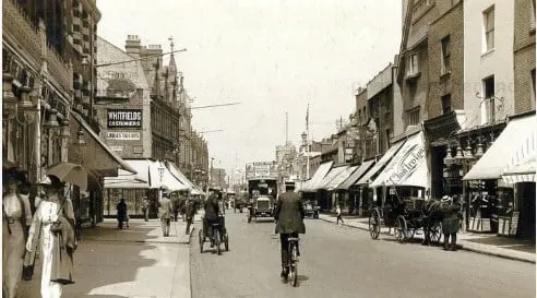 London năm 1913 (Ảnh tư liệu)