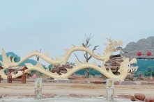 Linh vật rồng ở Quảng Xương (Thanh Hóa) bị bàn tán