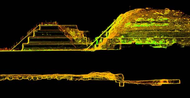 3D-laser-scan teotihuacan