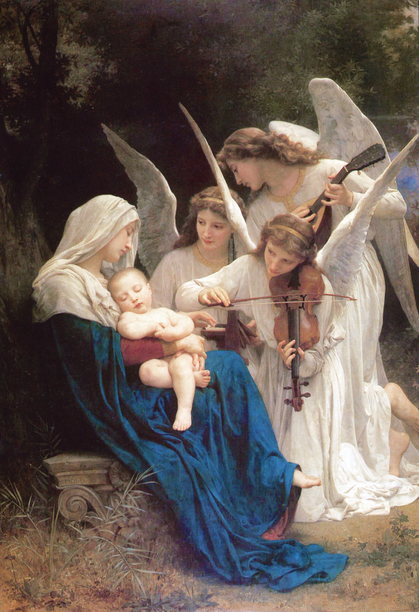 William Adolphe Bouguereau 1825 1905 Song of the Angels 1881 scaled