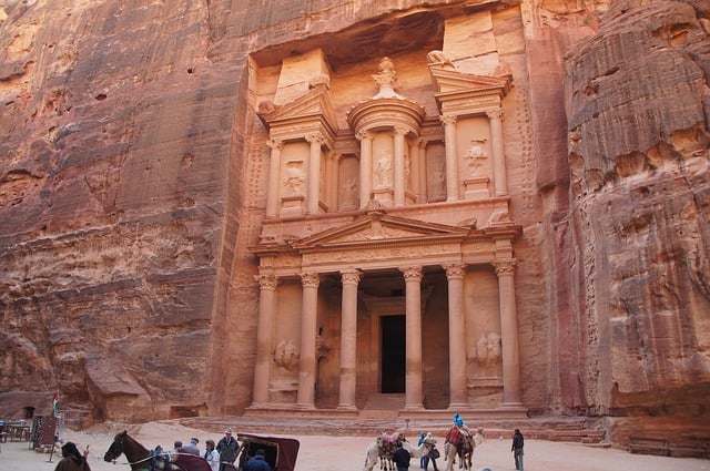 Thành phố bị thất lạc Petra. (Ảnh: Pixabay)