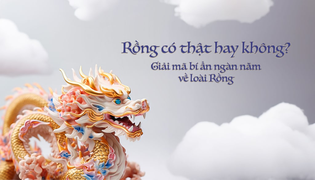 Rồng có thật hay không? Giải mã bí ẩn ngàn năm về loài Rồng