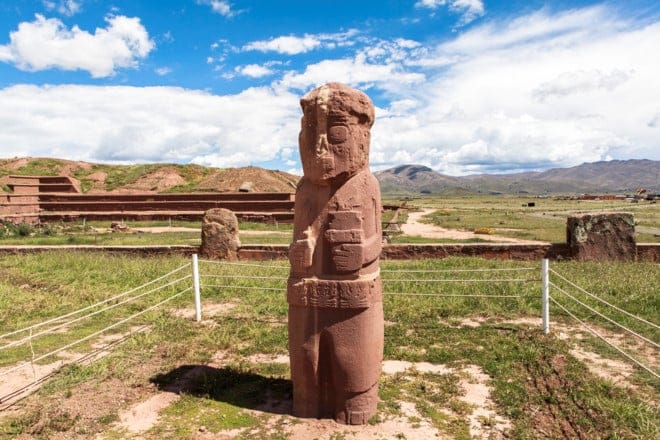 tuong da o tiwanaku