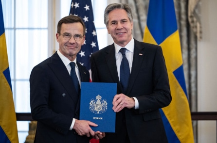 Thụy Điển chính thức gia nhập NATO