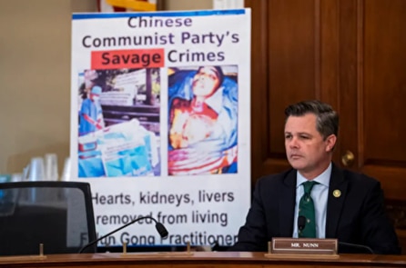Nghị sĩ Mỹ: Mổ cướp nội tạng do ĐCSTQ tiếp tay là thảm sát quy mô lớn
