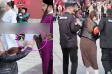 TQ: Nữ khán giả xem kịch Bao Công bất ngờ quỳ xuống khóc kêu oan [Video]