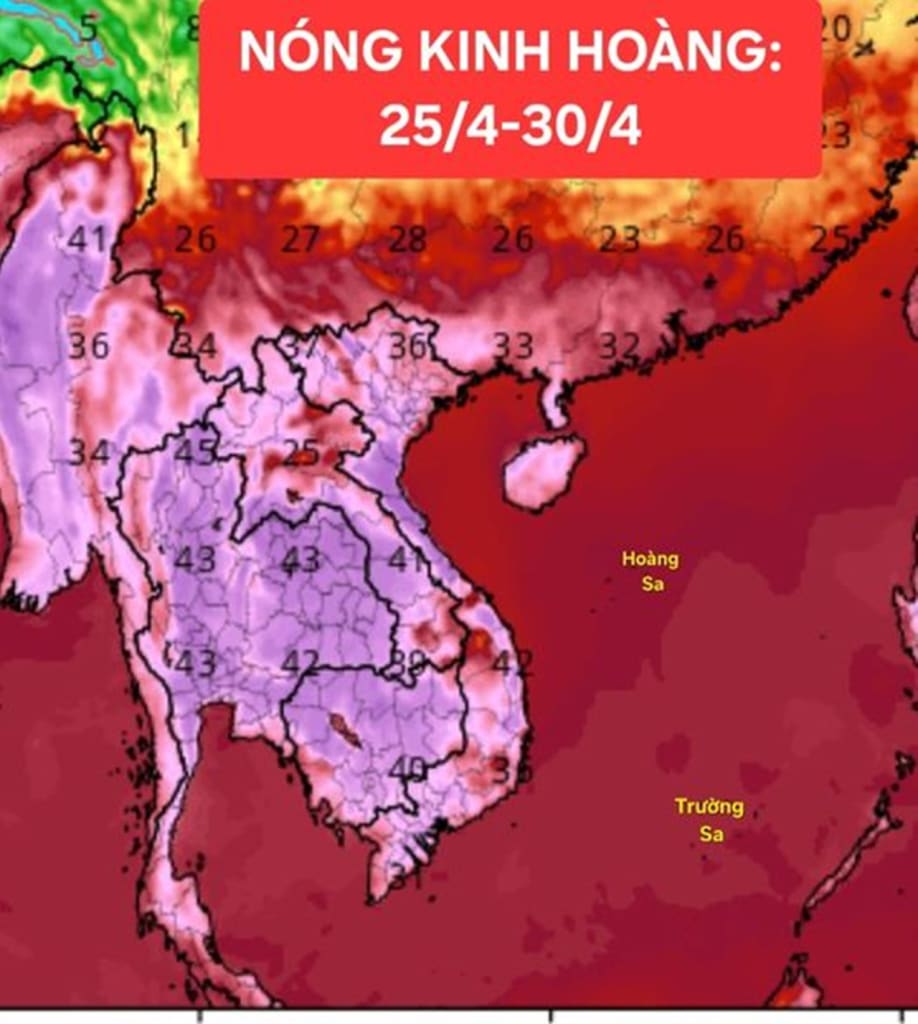 ha tinh quang binh quang tri nong hon 41 do