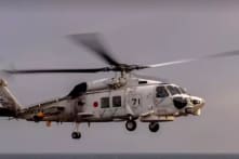 Hai chiếc trực thăng của Lực lượng Phòng vệ Nhật Bản bị rơi