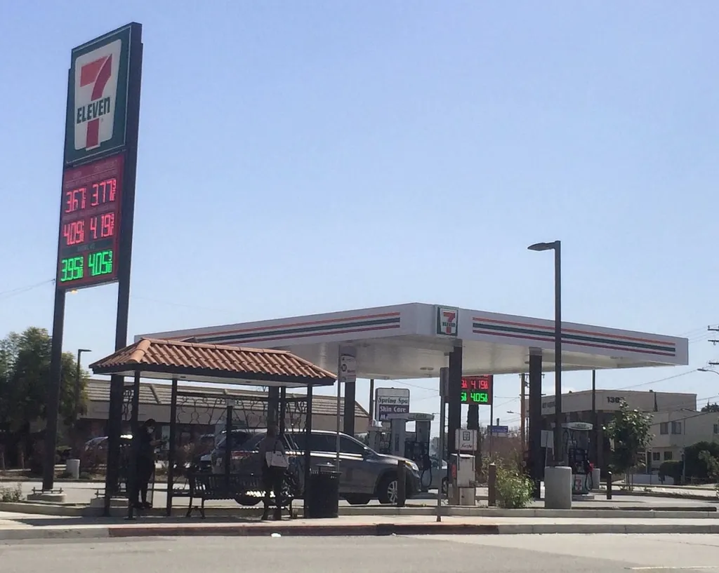 7 Eleven South San Gabriel California