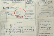Giám thị ký sai, thí sinh không được bù giờ thi: Sở GD TP.HCM nói gì?