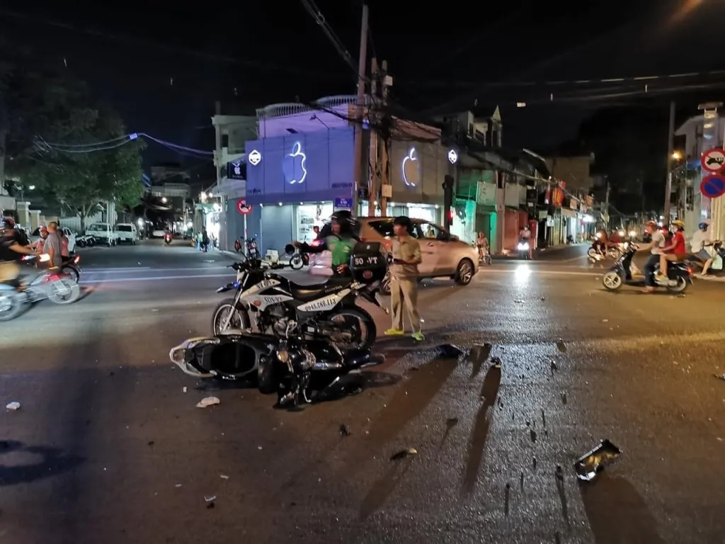 vu xe dien o vung tau xe o to do ban trai dung ten ca hai deu cam lai sau buoi nhau 2