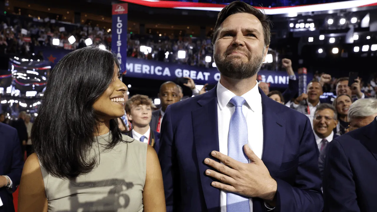 J.D. Vance and wife