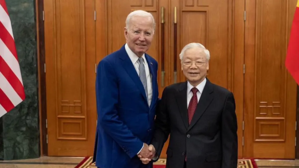 Joe Biden Nguyen Phu Trong