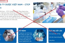 Tổng công ty Dược Việt Nam bị mạo danh nhằm lừa đảo