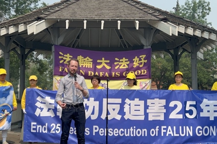 Nghị sỹ Canada: “Chân-Thiện-Nhẫn cuối cùng sẽ chiến thắng tà ác”