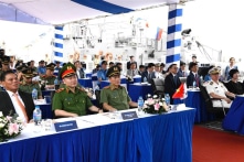 Hàn Quốc bàn giao hai tàu tuần tra cho Bộ Công an Việt Nam