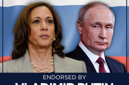 Phe Trump: Harris được Putin ủng hộ đây này