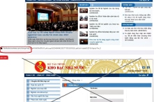 Kho bạc Nhà nước bị giả mạo website để đánh cắp thông tin