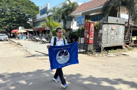 Bước chân gọi trái tim người mẹ