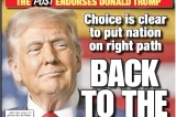 New York Post tán thành ông Donald Trump làm tổng thống Hoa Kỳ