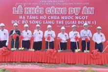 Trà Vinh xây hồ nước ngọt, sức chứa 10 triệu m3 nước