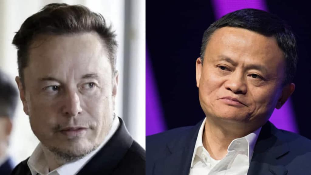 Elon Musk Jack Ma