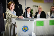 Nữ Tổng thống Moldova thân EU Maia Sandu tuyên bố tái đắc cử