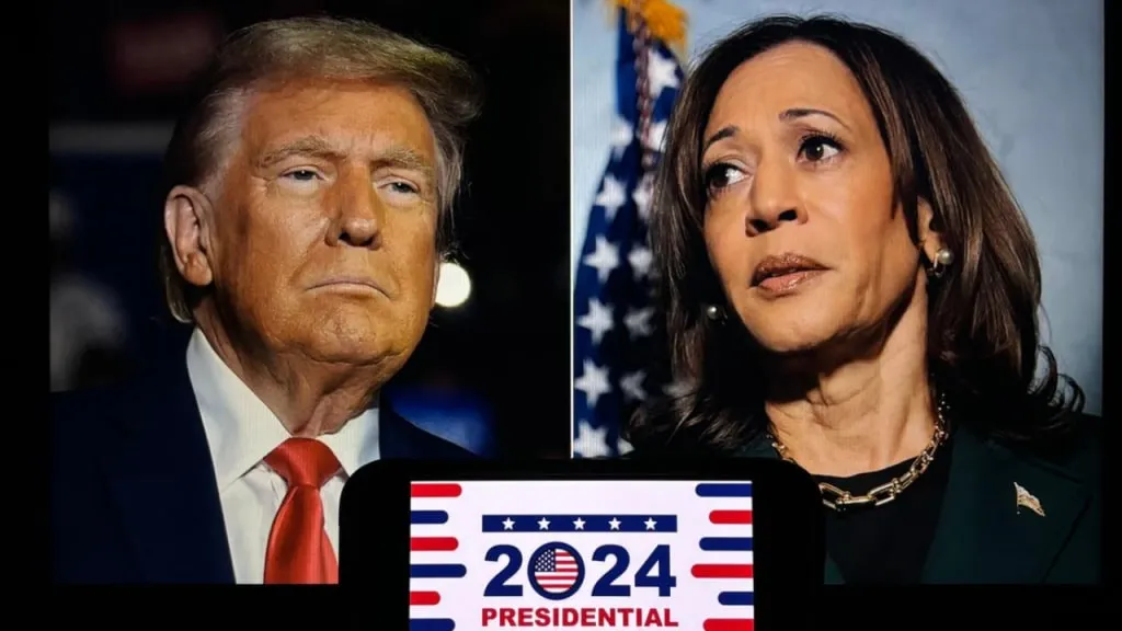 Trump Harris 2