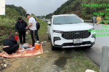 Dừng xe trên cao tốc để ăn cơm, tài xế bị phạt 13 triệu đồng [VIDEO]