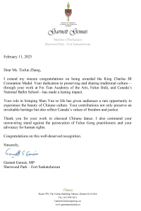 id14437658 2025. 02.11 Official letter from MP Garnett Genuis