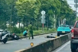 TP.HCM: Taxi công nghệ chạy ngược chiều gây tai nạn chết người