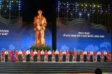 Nghệ An khánh thành tượng ‘Bác Hồ về thăm quê’ do Bộ Công an tặng