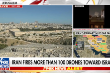 Iran đã phóng hàng trăm drone hướng tới Israel